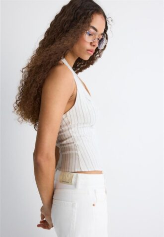 Top halter de bengalina