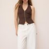 Top halter de bengalina Top halter de bengalina