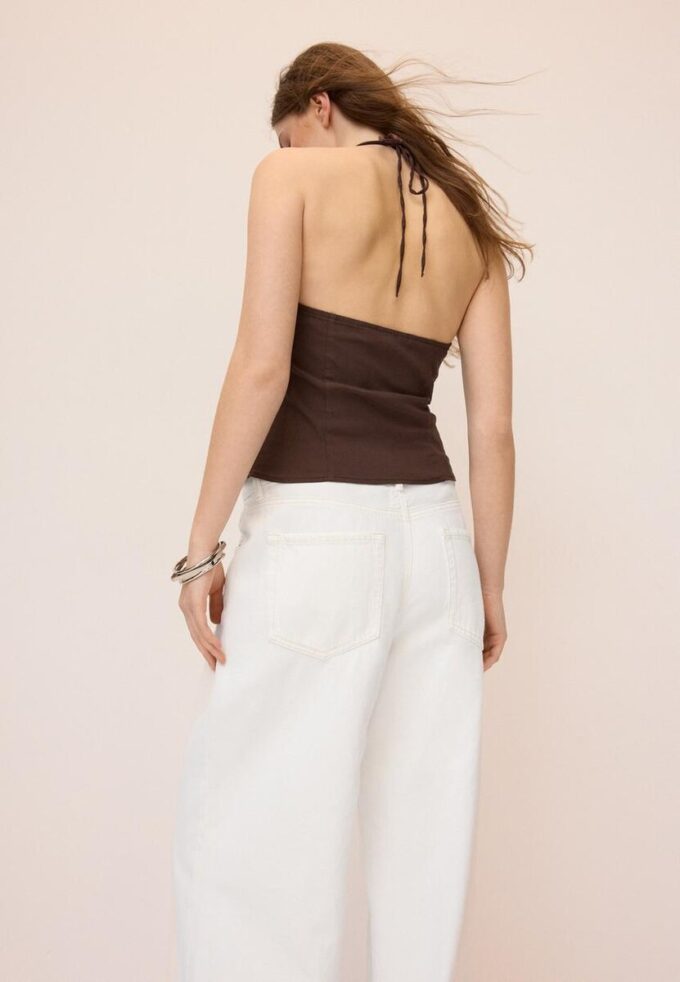 Top halter de bengalina Top halter de bengalina