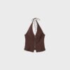 Top halter de bengalina Top halter de bengalina