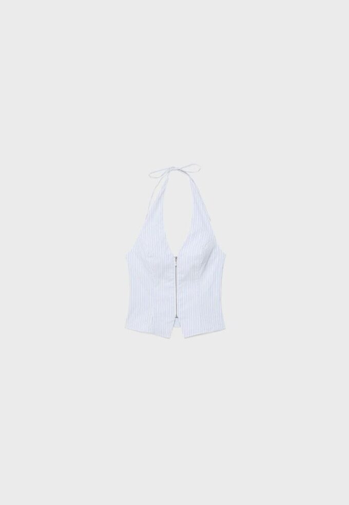 Top halter de bengalina Top halter de bengalina
