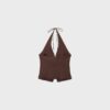 Top halter de bengalina Top halter de bengalina