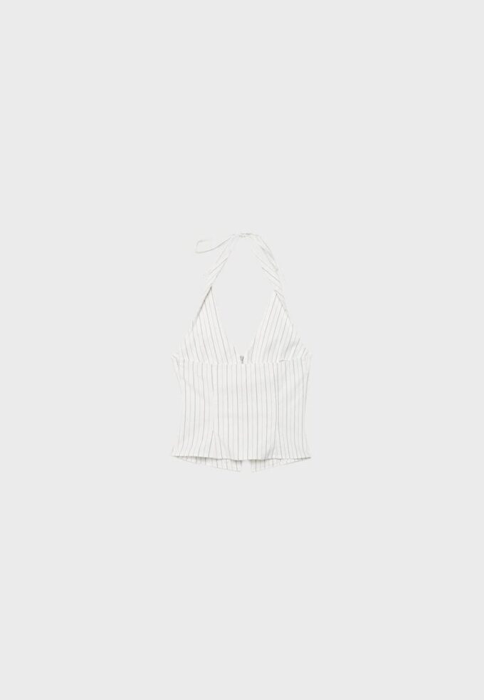 Top halter de bengalina Top halter de bengalina