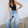 Top halter de encaje