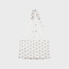 Top halter de malla con lunares Top halter de malla con lunares