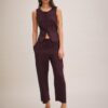 Top sin mangas con botones