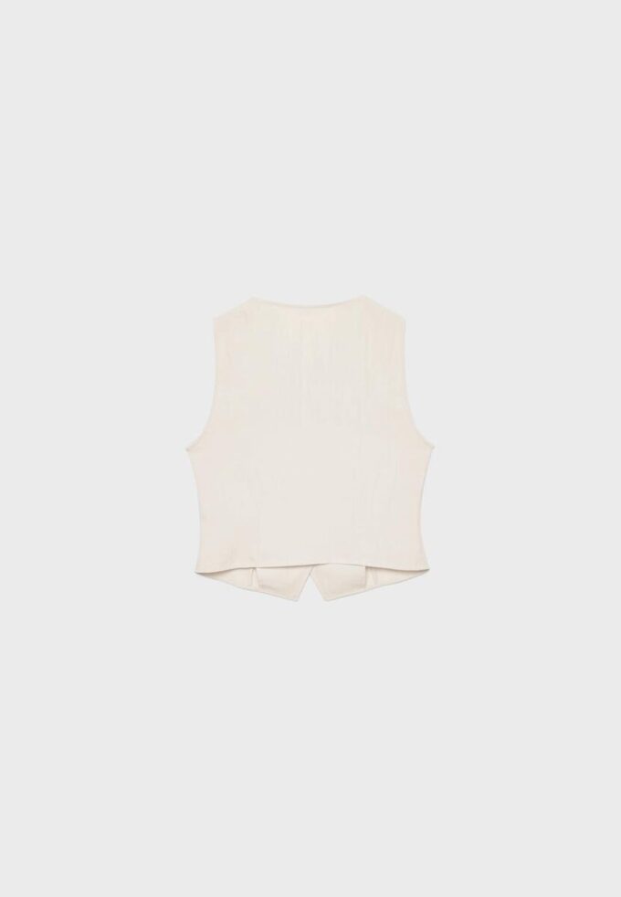 Top texturizado con botones Top texturizado con botones