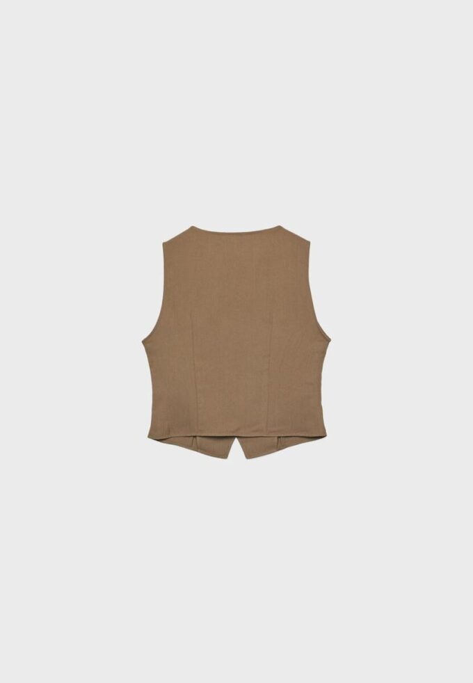Top texturizado con botones Top texturizado con botones