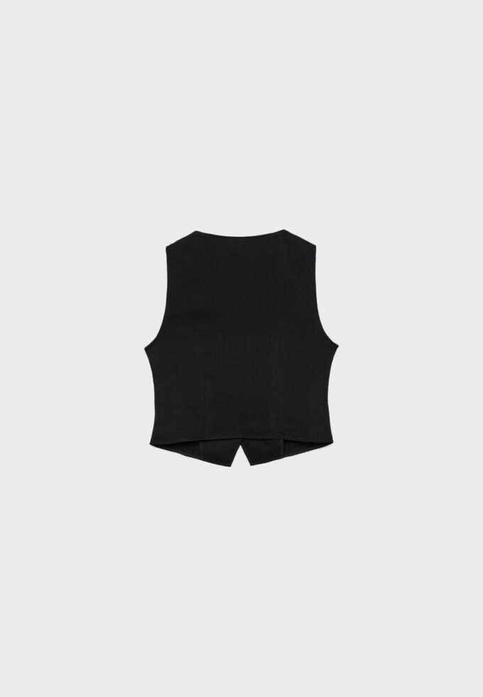 Top texturizado con botones Top texturizado con botones