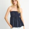 Tops bandeau de croché Tops bandeau de croché