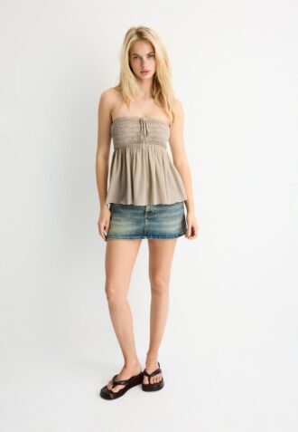 Tops bandeau de croché