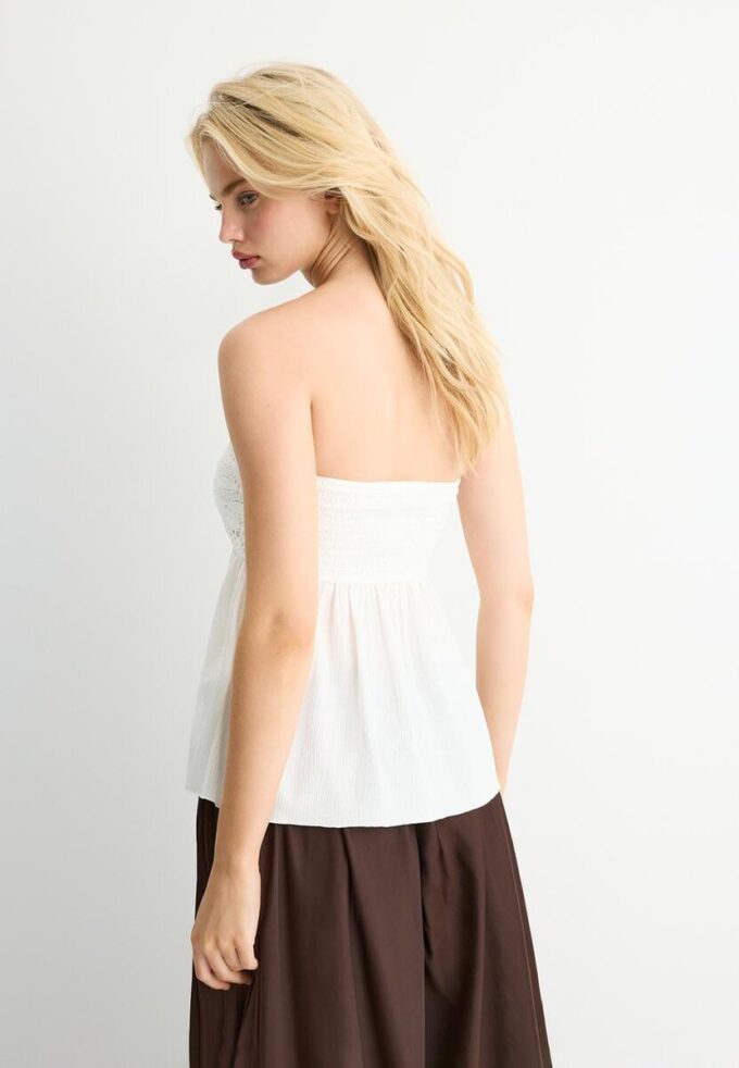 Tops bandeau de croché Tops bandeau de croché
