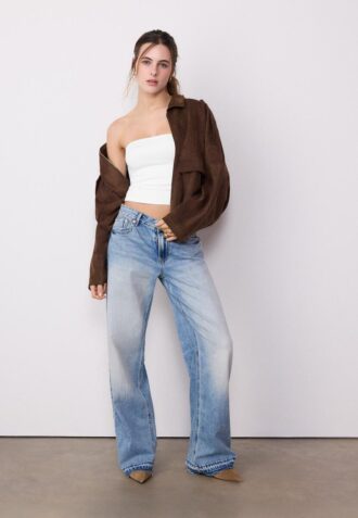 Tops bandeau de poliamida