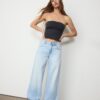 Tops bandeau de poliamida