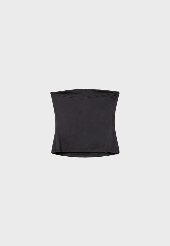 Tops bandeau de poliamida