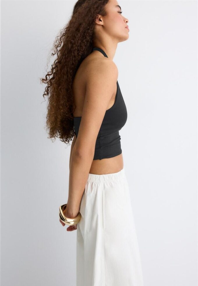 Tops con cuello halter Tops con cuello halter