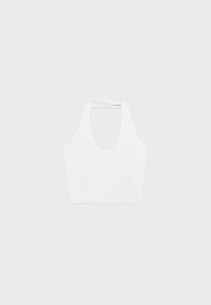 Tops con cuello halter Tops con cuello halter