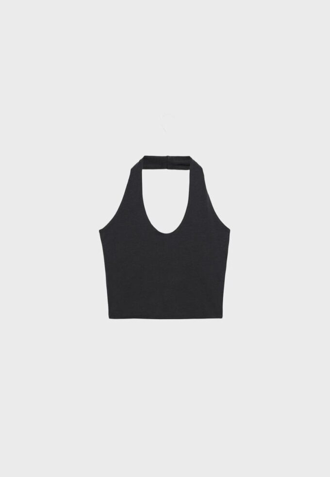 Tops con cuello halter Tops con cuello halter