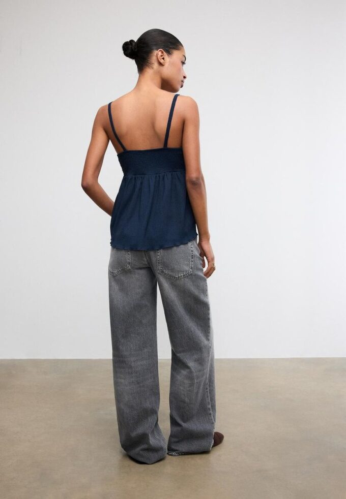 Tops de croché con volantes Tops de croché con volantes