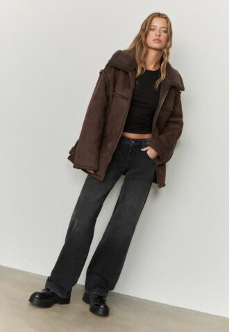 Vaqueros Wide Leg de corte bajo