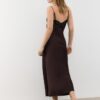 Vestido camisola de satén Vestido camisola de satén
