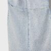 Vestido corto de denim con pedrería Vestido corto de denim con pedrería