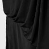 Vestido corto drapeado asimétrico Vestido corto drapeado asimétrico