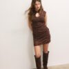Vestido corto estilo qipao Vestido corto estilo qipao