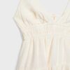 Vestido corto y fluido con detalle de lazo en la espalda Vestido corto y fluido con detalle de lazo en la espalda