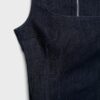 Vestido midi de denim Vestido midi de denim