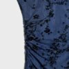 Vestido midi de tul con escote qipao Vestido midi de tul con escote qipao