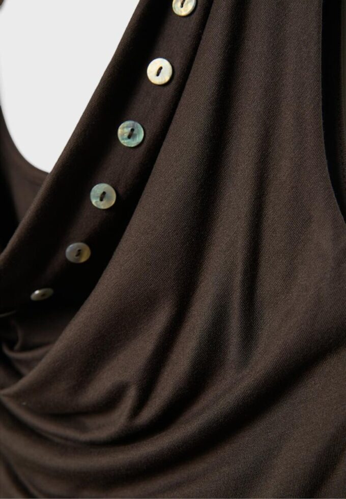 Vestido multiuso con botones