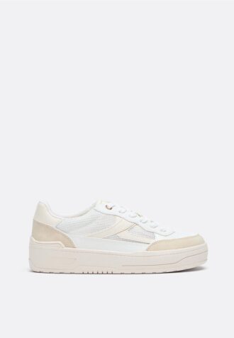 Zapatillas con plataforma calada
