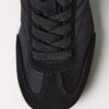 Zapatillas con suela fina de satén Zapatillas con suela fina de satén