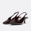 Zapatos de tacón bajo con cuello en V Zapatos de tacón bajo con cuello en V