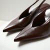 Zapatos de tacón bajo con cuello en V Zapatos de tacón bajo con cuello en V