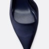 Zapatos de tacón con efecto satinado