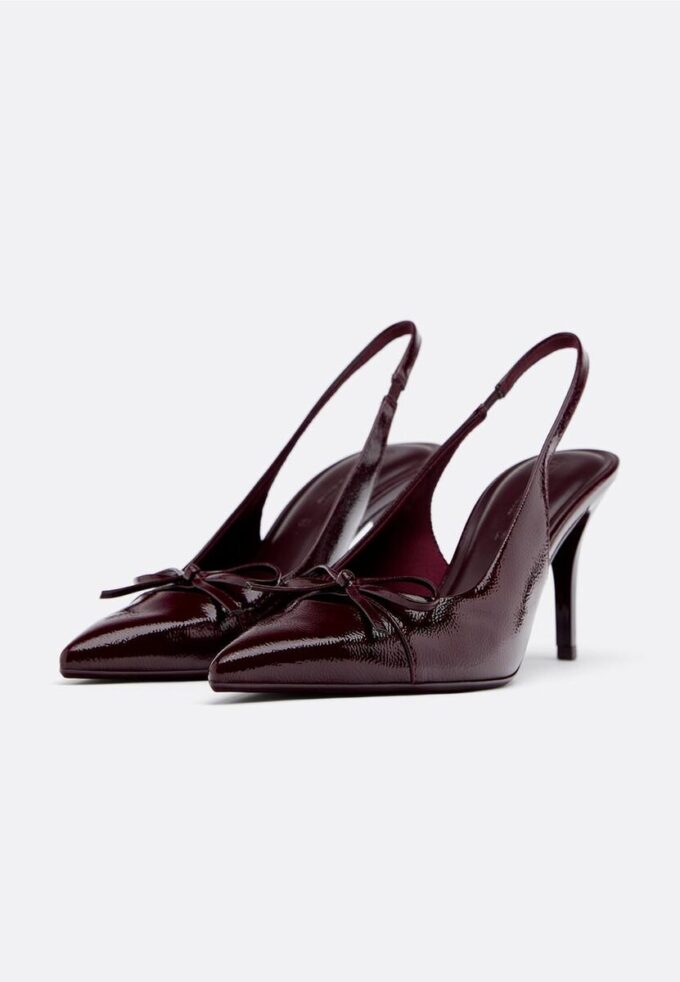 Zapatos de tacón con lazo Zapatos de tacón con lazo