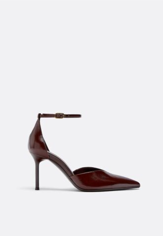 Zapatos de tacón de piel
