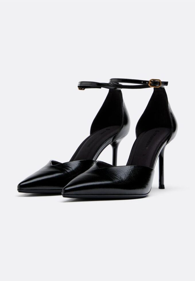 Zapatos de tacón de piel Zapatos de tacón de piel